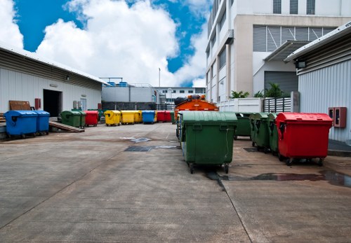 Commercial waste disposal trucks